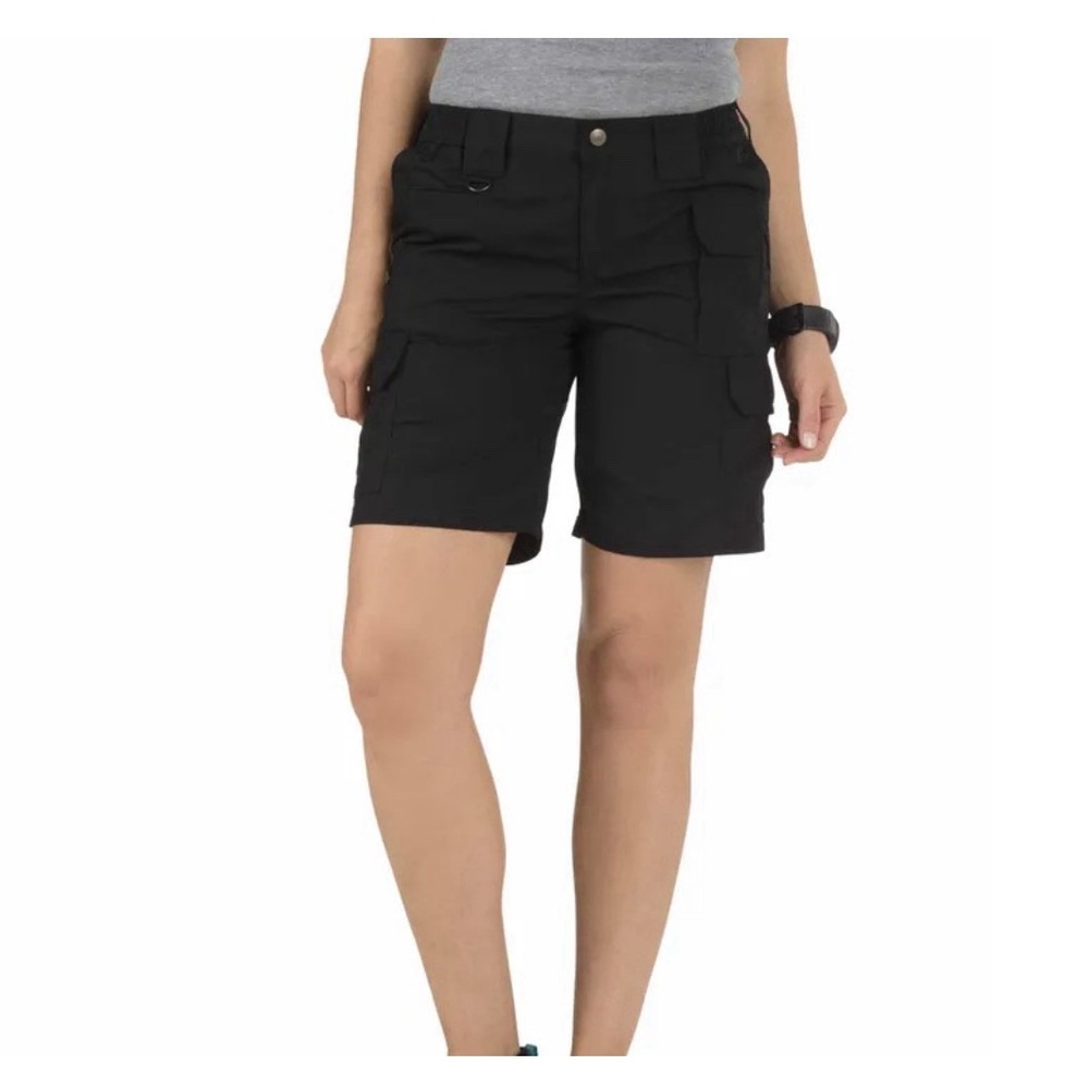5.11 Tactical Women's Black Cargo Shorts